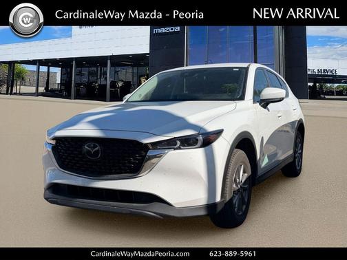 Rhodium White Metallic 2023 Mazda CX-5 2.5 S Select Package