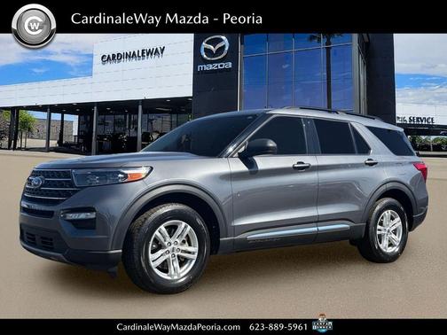 Carbonized Gray Metallic 2022 Ford Explorer XLT