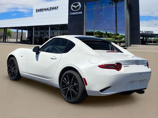 Snowflake White Pearl Mica 2026 Mazda MX-5 Miata RF Grand Touring