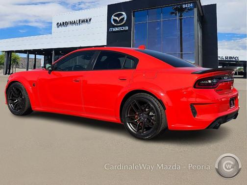 Go Mango 2023 Dodge Charger SRT Hellcat Widebody Jailbreak