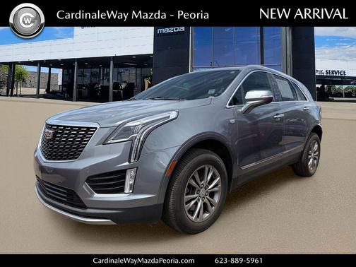 Satin Steel Metallic 2022 Cadillac XT5 Premium Luxury