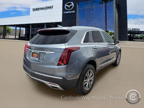 Satin Steel Metallic 2022 Cadillac XT5 Premium Luxury