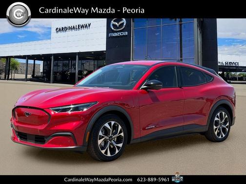 Rapid Red Metallic Tinted Clearcoat 2024 Ford Mustang Mach-E Select