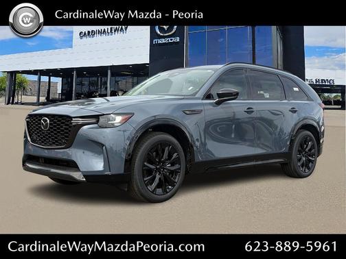 Gray 2026 Mazda CX-90 3.3 Turbo S Premium Sport