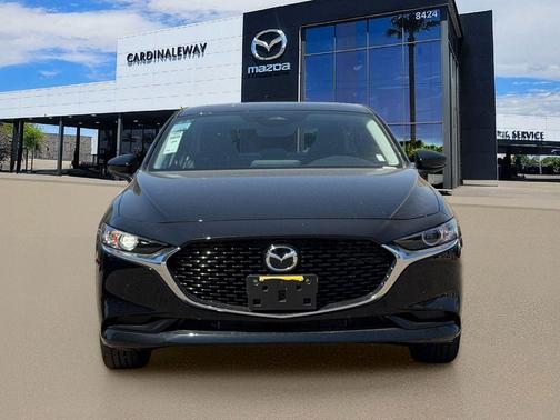 Jet Black Mica 2026 Mazda Mazda3 FWD w/Preferred Package
