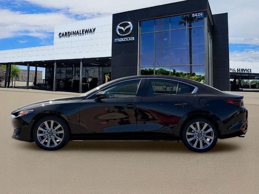 Jet Black Mica 2026 Mazda Mazda3 FWD w/Preferred Package