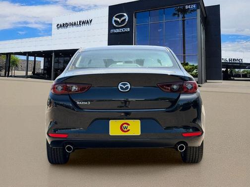 Jet Black Mica 2026 Mazda Mazda3 FWD w/Preferred Package