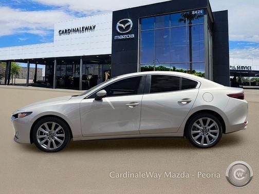 Platinum Quartz Metallic 2026 Mazda Mazda3 FWD w/Preferred Package