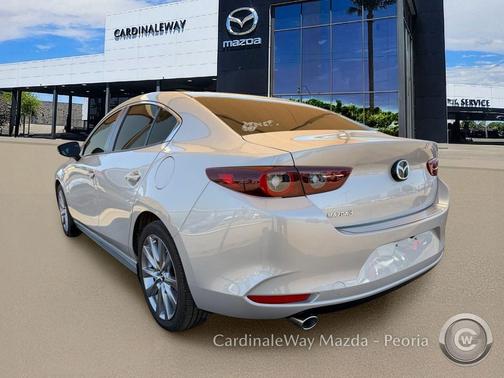Platinum Quartz Metallic 2026 Mazda Mazda3 FWD w/Preferred Package