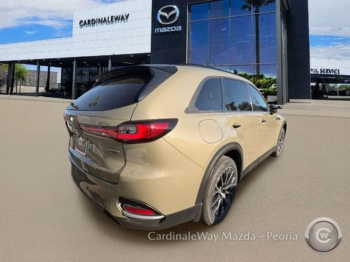 Zircon Sand Metallic 2025 Mazda CX-70 PHEV Premium Plus Package