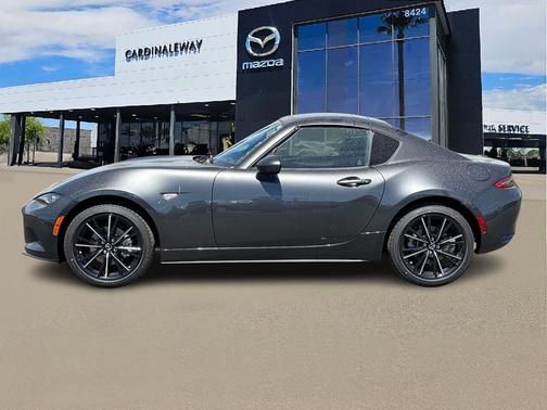 Machine Gray 2026 Mazda MX-5 Miata RF Grand Touring