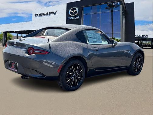 Machine Gray 2026 Mazda MX-5 Miata RF Grand Touring