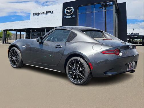 Machine Gray 2026 Mazda MX-5 Miata RF Grand Touring
