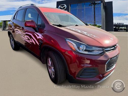 Crimson Metallic 2021 Chevrolet Trax LT
