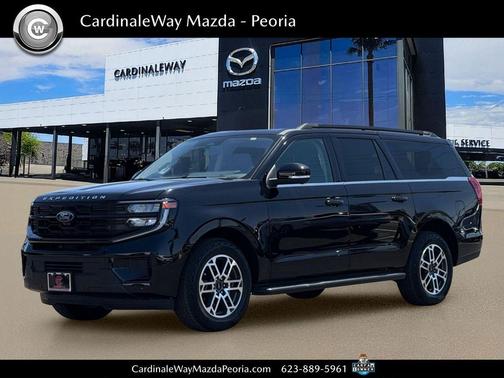 Agate Black Metallic 2025 Ford Expedition Max Active 4x4