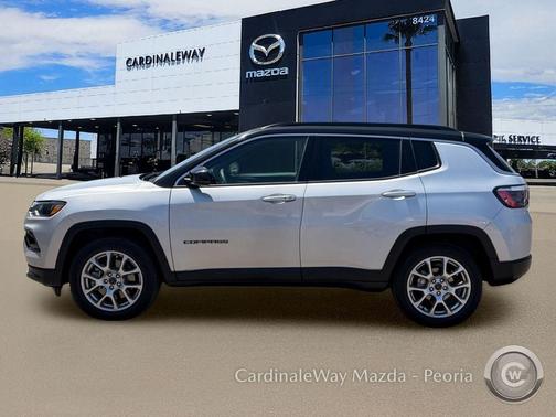 Silver Zynith Metallic Clearcoat 2025 Jeep Compass Limited