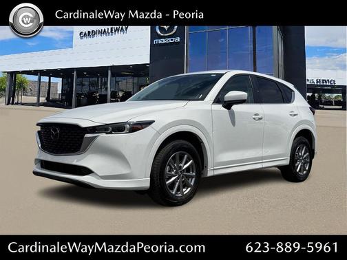 Rhodium White Metallic 2025 Mazda CX-5 2.5 S Preferred Package