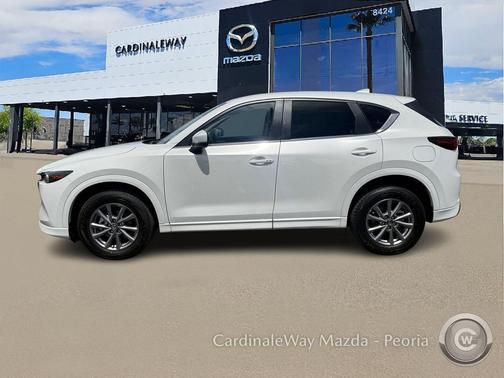 Rhodium White Metallic 2025 Mazda CX-5 2.5 S Preferred Package