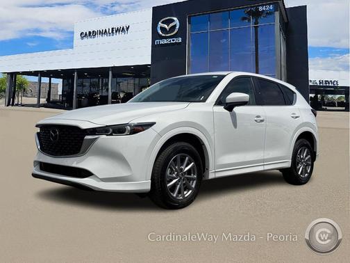 Rhodium White Metallic 2025 Mazda CX-5 2.5 S Preferred Package