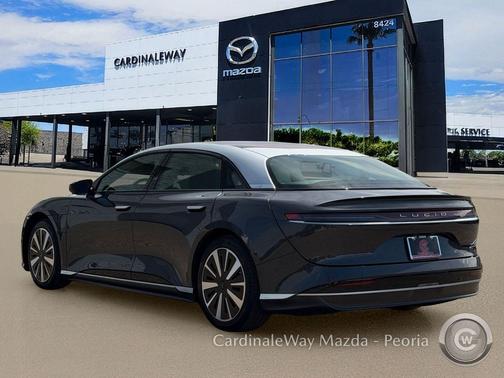 Sapphire Blue Metallic 2023 Lucid Air Touring