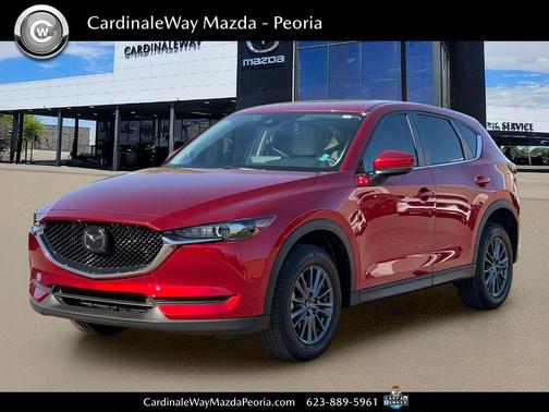 Soul Red Crystal Metallic 2021 Mazda CX-5 Touring