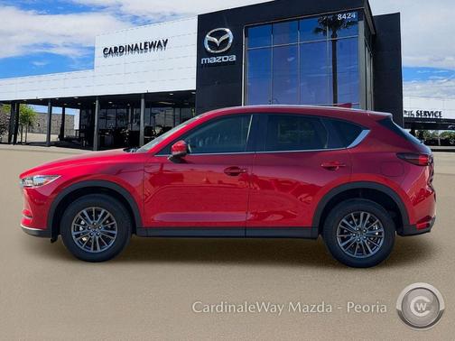 Soul Red Crystal Metallic 2021 Mazda CX-5 Touring