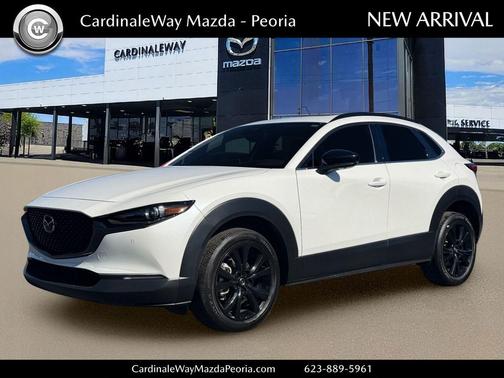 Snowflake White Pearl Mica 2025 Mazda CX-30 2.5 Turbo Premium Plus Package