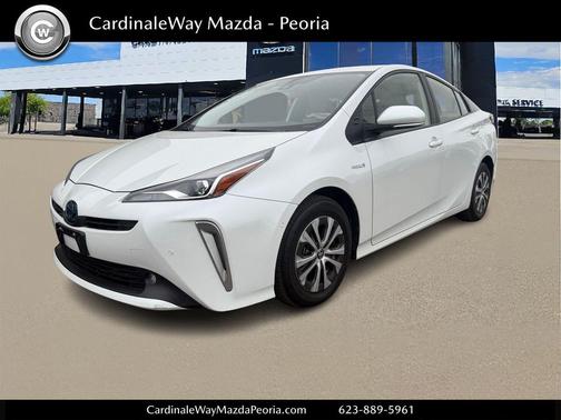 Wind Chill Pearl 2021 Toyota Prius LE