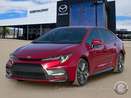 Ruby Flare Pearl 2022 Toyota Corolla SE