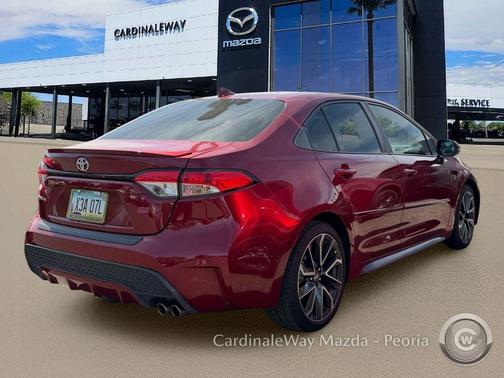 Ruby Flare Pearl 2022 Toyota Corolla SE