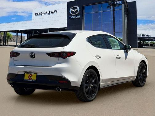 Snowflake White Pearl Mica 2026 Mazda Mazda3 FWD w/Premium Package