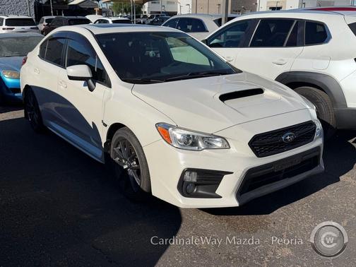 Crystal White Pearl 2018 Subaru WRX Premium