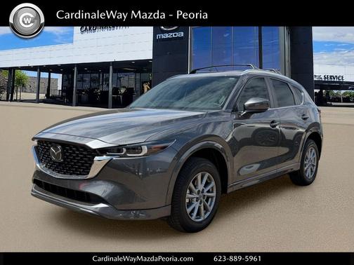 Machine Gray Metallic 2025 Mazda CX-5 2.5 S Preferred Package