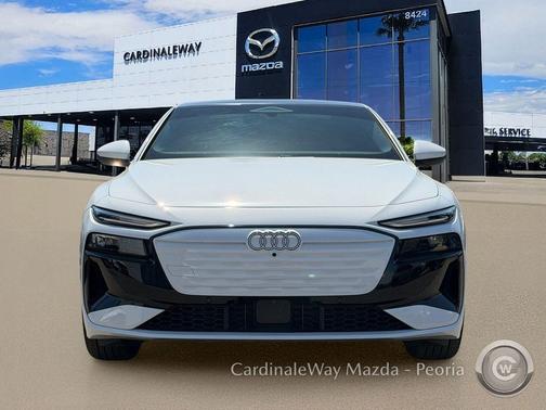 Glacier White 2025 Audi A6 e-tron Premium