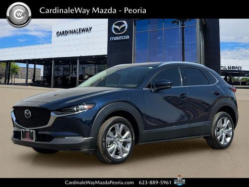 Deep Crystal Blue Mica 2023 Mazda CX-30 2.5 S Premium Package
