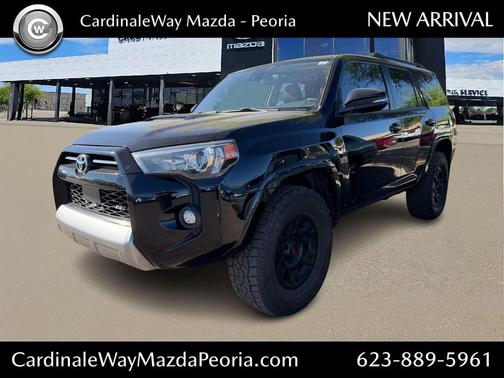 Midnight Black Metallic 2021 Toyota 4Runner TRD Off Road Premium
