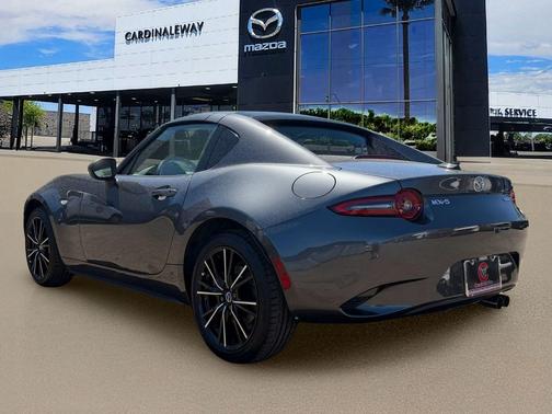 Machine Gray 2026 Mazda MX-5 Miata RF Grand Touring