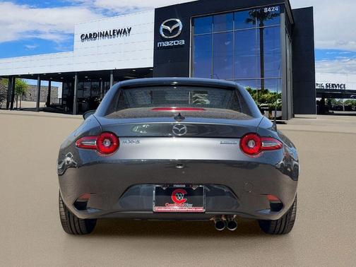 Machine Gray 2026 Mazda MX-5 Miata RF Grand Touring