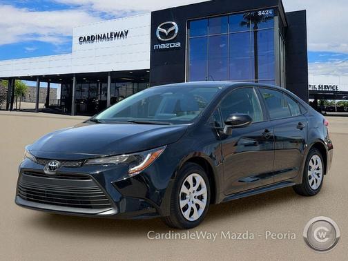 Midnight Black Metallic 2026 Toyota Corolla LE