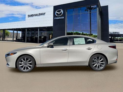 Platinum Quartz Metallic 2026 Mazda Mazda3 FWD w/Preferred Package