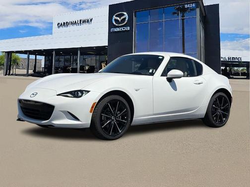 White 2026 Mazda MX-5 Miata RF Grand Touring