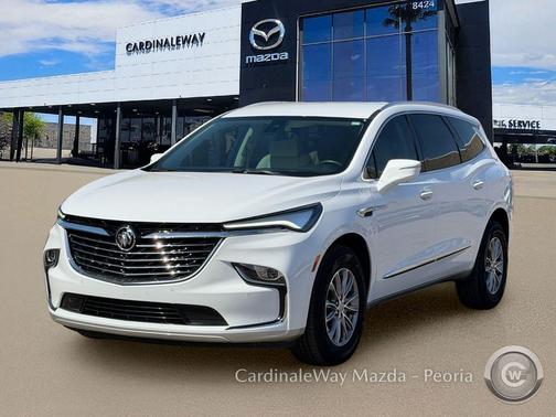 Summit White 2024 Buick Enclave Essence FWD