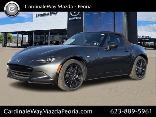 Machine Gray Metallic 2026 Mazda MX-5 Miata Grand Touring