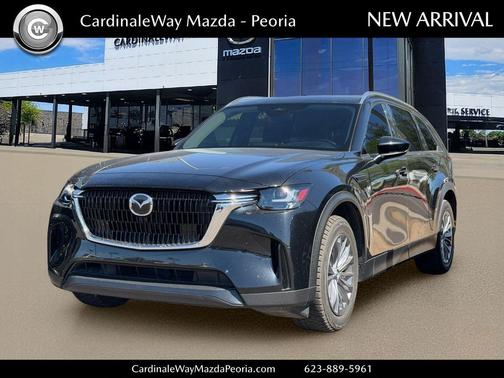 Jet Black Mica 2024 Mazda CX-90 3.3 Turbo Preferred Plus