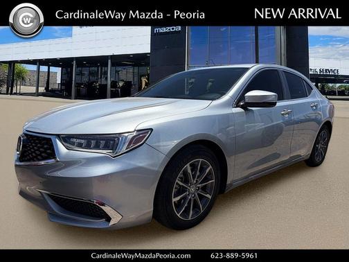 Lunar Silver Metallic 2018 Acura TLX Technology