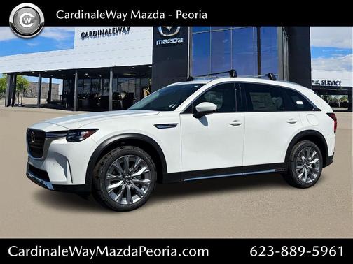 Rhodium White Premium 2026 Mazda CX-90 3.3 Turbo Premium Plus