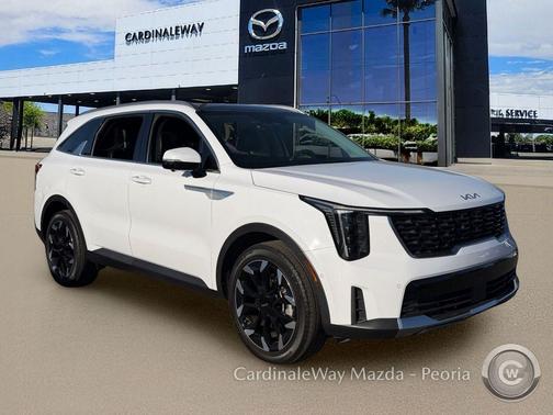 Glacial White Pearl 2025 Kia Sorento SX