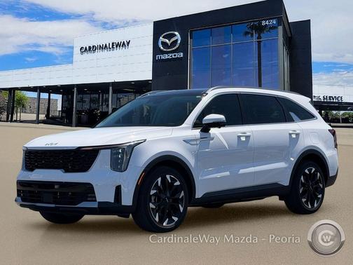 Glacial White Pearl 2025 Kia Sorento SX