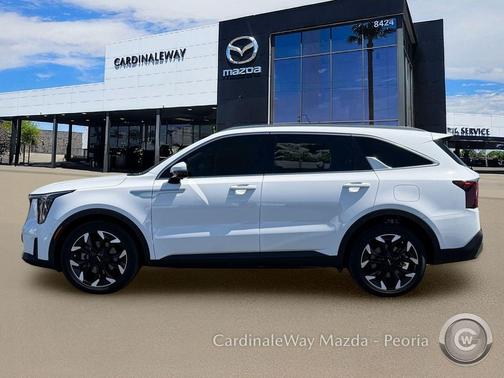 Glacial White Pearl 2025 Kia Sorento SX