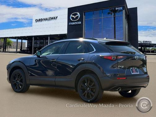 Deep Crystal Blue Mica 2025 Mazda CX-30 2.5 Turbo Premium Plus Package